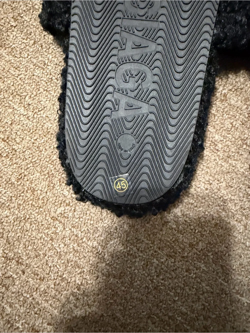 Black Balenciaga Slides